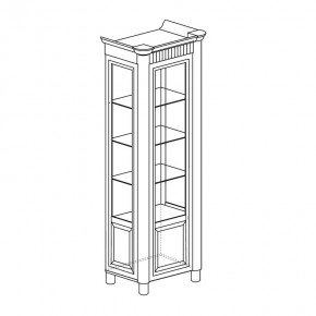 СКАРЛЕТ Гостиная (модульная) Ясень белый в Качканаре - kachkanar.mebel24.online | фото 5