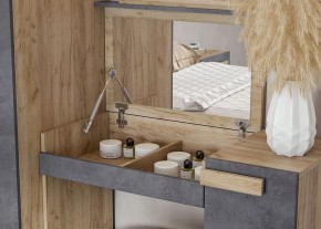 Спальня ТЕСС (Дуб крафт золотой/Пепельный светлый) в Качканаре - kachkanar.mebel24.online | фото 4