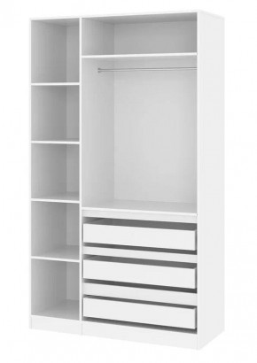 Спальный гарнитур Парус (Белый/Вотан) 1400 (Вариант-2) в Качканаре - kachkanar.mebel24.online | фото 11