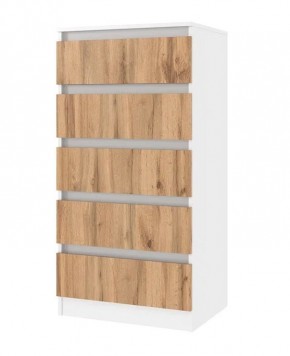 Спальный гарнитур Парус (Белый/Вотан) 1400 (Вариант-2) в Качканаре - kachkanar.mebel24.online | фото 5