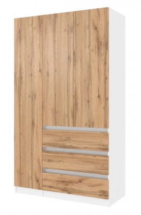 Спальный гарнитур Парус (Белый/Вотан) 1400 (Вариант-2) в Качканаре - kachkanar.mebel24.online | фото 6