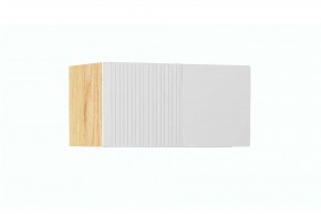 СТЕФАНИ-1.1 Антресоль (дуб крафт золотой/белый софт) в Качканаре - kachkanar.mebel24.online | фото