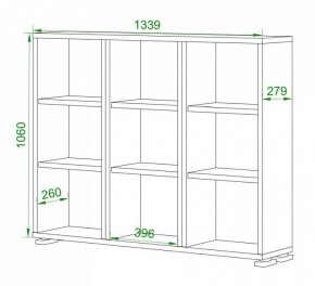 Стеллаж Домино ПУ-60-1 в Качканаре - kachkanar.mebel24.online | фото 2
