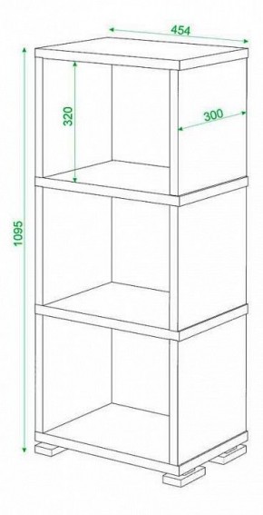 Стеллаж Домино СБ-15/3 в Качканаре - kachkanar.mebel24.online | фото 2