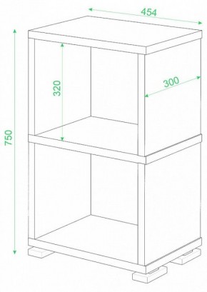 Стеллаж-колонка Домино СБ-15/2 в Качканаре - kachkanar.mebel24.online | фото 2