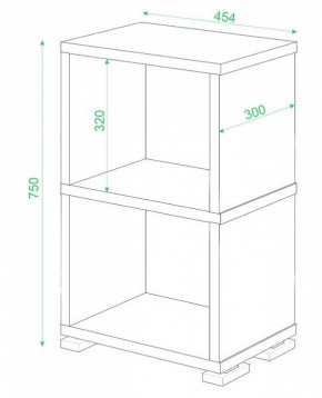 Стеллаж-колонка СБ-15/2 в Качканаре - kachkanar.mebel24.online | фото 2