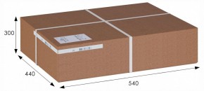 Стеллаж комбинированный Джульетта-3 в Качканаре - kachkanar.mebel24.online | фото 4