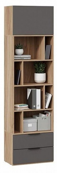 Стеллаж комбинированный Порто Исп. 2 ТД-393.07.20 в Качканаре - kachkanar.mebel24.online | фото 3