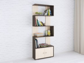 Стеллаж Ромео-2 венге/дуб молочный в Качканаре - kachkanar.mebel24.online | фото