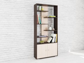 Стеллаж Ромео-4 венге/дуб молочный в Качканаре - kachkanar.mebel24.online | фото
