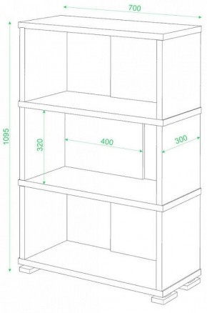 Стеллаж СБ-10/3 в Качканаре - kachkanar.mebel24.online | фото 2