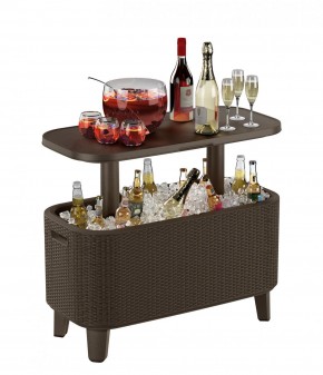 Стол Беви Бар (Bevy Bar Large Cool Bar), коричневый в Качканаре - kachkanar.mebel24.online | фото 3