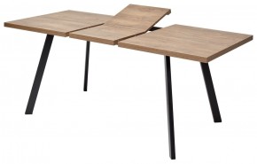 Стол BRICK M 140 Дуб Канзас/ Черный М-City в Качканаре - kachkanar.mebel24.online | фото 8