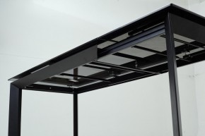 Стол CREMONA 180 KL-99 Белый мрамор матовый, итальянская керамика / черный каркас, ®DISAUR в Качканаре - kachkanar.mebel24.online | фото 13