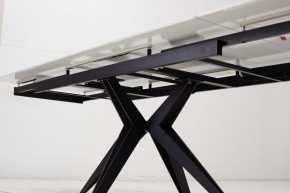 Стол FORIO 160 MATT WHITE MARBLE SOLID CERAMIC / BLACK, ®DISAUR в Качканаре - kachkanar.mebel24.online | фото 4