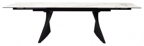 Стол IVAR 180 MARBLES KL-188 Контрастный мрамор, итальянская керамика, ®DISAUR в Качканаре - kachkanar.mebel24.online | фото 2
