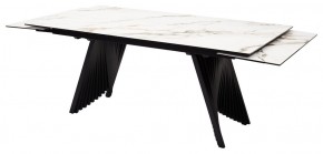 Стол IVAR 180 MARBLES KL-188 Контрастный мрамор, итальянская керамика, ®DISAUR в Качканаре - kachkanar.mebel24.online | фото 7