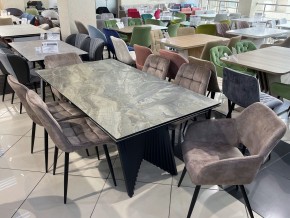 Стол IVAR 180 MARBLES KL-80 Серый мрамор, итальянская керамика, ®DISAUR в Качканаре - kachkanar.mebel24.online | фото 11