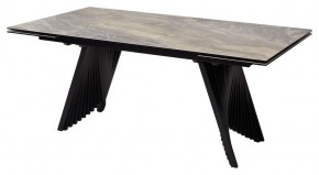 Стол IVAR 180 MARBLES KL-80 Серый мрамор, итальянская керамика, ®DISAUR в Качканаре - kachkanar.mebel24.online | фото 2