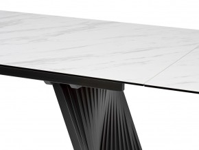 Стол IVAR 200 MARBLES KL-99 Белый мрамор, итальянская керамика, ®DISAUR в Качканаре - kachkanar.mebel24.online | фото 3