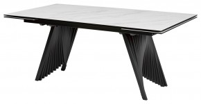 Стол IVAR 200 MARBLES KL-99 Белый мрамор, итальянская керамика, ®DISAUR в Качканаре - kachkanar.mebel24.online | фото 6