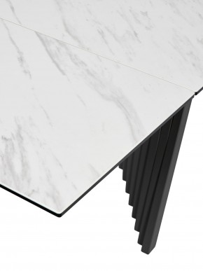 Стол IVAR 200 MARBLES KL-99 Белый мрамор, итальянская керамика, ®DISAUR в Качканаре - kachkanar.mebel24.online | фото 8