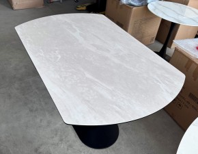 Стол KAI 140 TL-109 поворотная система раскладки, испанская керамика / Темно-серый / Черный, ®DISAUR в Качканаре - kachkanar.mebel24.online | фото 7
