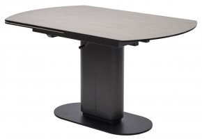 Стол KAI 140 TL-110 поворотная система раскладки, испанская керамика / Темно-серый / Черный, ®DISAUR в Качканаре - kachkanar.mebel24.online | фото 1