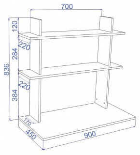 Стол компьютерный Cross СтТ2 в Качканаре - kachkanar.mebel24.online | фото 3