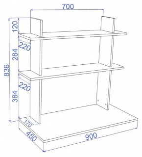 Стол компьютерный Cross СтТ2 в Качканаре - kachkanar.mebel24.online | фото 2