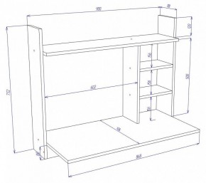 Стол компьютерный Cross СтТ4 в Качканаре - kachkanar.mebel24.online | фото 3