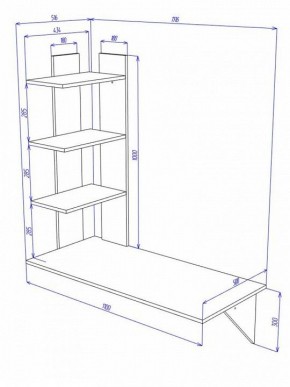 Стол компьютерный Домино Cross СтТ5 в Качканаре - kachkanar.mebel24.online | фото 2