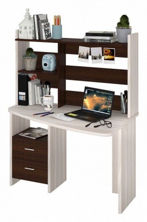 Стол компьютерный Домино Лайт СКЛ-Крл 120+НКЛ-120 в Качканаре - kachkanar.mebel24.online | фото 2