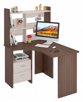 Стол компьютерный Домино Лайт СКЛ-Угл120+НКЛ-100 в Качканаре - kachkanar.mebel24.online | фото 2