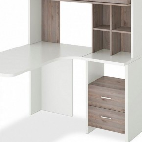 Стол компьютерный Домино Лайт СКЛ-Угл130+НКЛХ120 в Качканаре - kachkanar.mebel24.online | фото 4