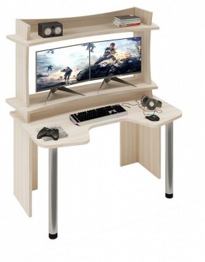 Стол компьютерный Домино Lite СКЛ-Игр140+НКИЛ140ВЛ в Качканаре - kachkanar.mebel24.online | фото 2