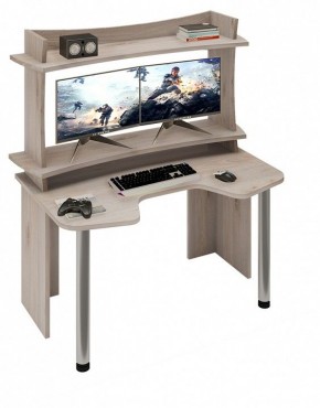 Стол компьютерный Домино Lite СКЛ-Игр140+НКИЛ140ВЛ в Качканаре - kachkanar.mebel24.online | фото 2