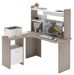 Стол компьютерный Домино Lite СКЛ-Угл130+НКЛ-130 в Качканаре - kachkanar.mebel24.online | фото 2