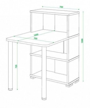 Стол компьютерный Домино СБ-10М3 в Качканаре - kachkanar.mebel24.online | фото 3
