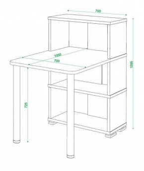 Стол компьютерный Домино СБ-10М3 в Качканаре - kachkanar.mebel24.online | фото 4