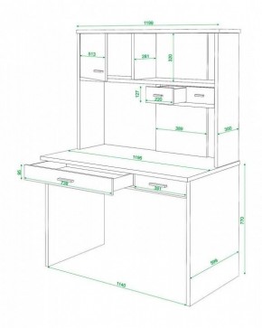 Стол компьютерный Домино СК-60 в Качканаре - kachkanar.mebel24.online | фото 3