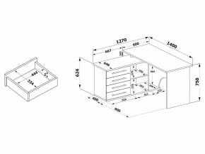 Стол компьютерный КСТ-109Л в Качканаре - kachkanar.mebel24.online | фото 4