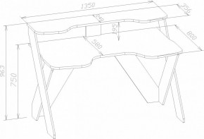 Стол компьютерный КСТ-118 в Качканаре - kachkanar.mebel24.online | фото 3
