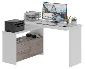 Стол письменный Домино Lite СКЛ-ПРЯМ130+ТБЛ в Качканаре - kachkanar.mebel24.online | фото 3