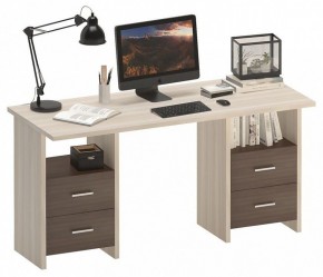Стол письменный Домино Lite СКЛ-Прям150+2ТЯЛ в Качканаре - kachkanar.mebel24.online | фото 2