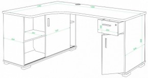 Стол письменный Домино СР-140М в Качканаре - kachkanar.mebel24.online | фото 2