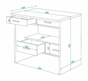 Стол письменный Живой дизайн СК-12 в Качканаре - kachkanar.mebel24.online | фото 2