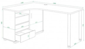 Стол письменный СР-145СМ в Качканаре - kachkanar.mebel24.online | фото 2