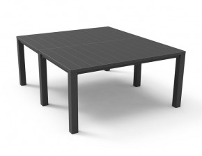Стол раскладной Джули (Julie Double table 2 configurations) Графит в Качканаре - kachkanar.mebel24.online | фото 3