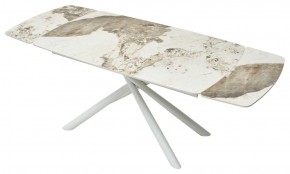 Стол RIVOLI 140 GLOSS LUXURY PANDORA SOLID CERAMIC / WHITE, ®DISAUR в Качканаре - kachkanar.mebel24.online | фото 6
